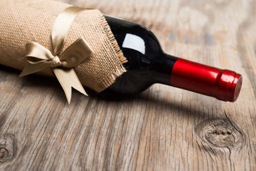botella de vino para regalar