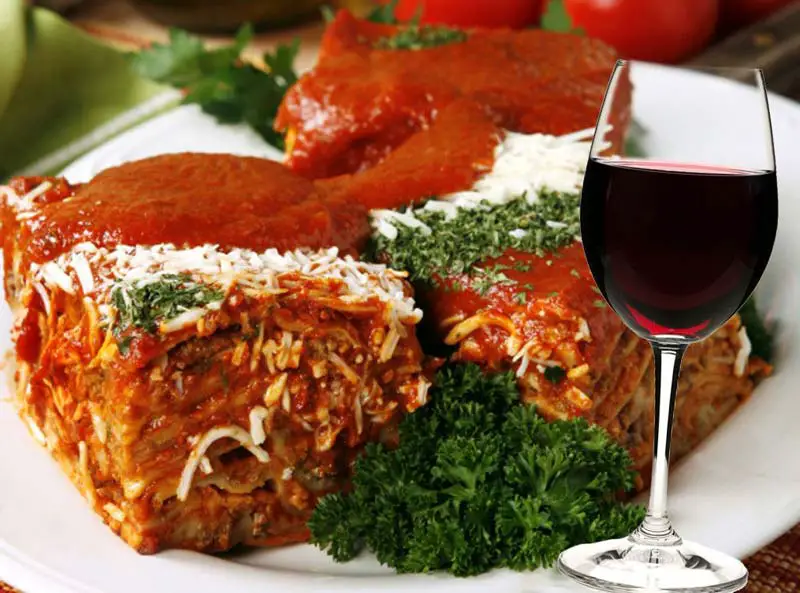 Vino para Maridar con Lasaña