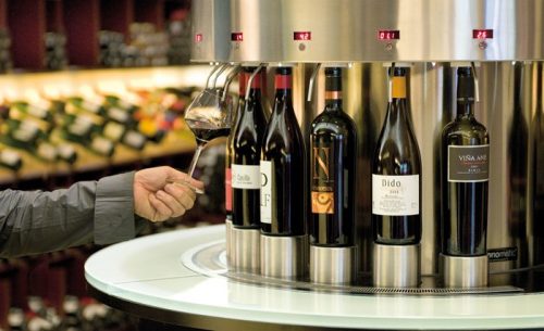 dispensador de vino