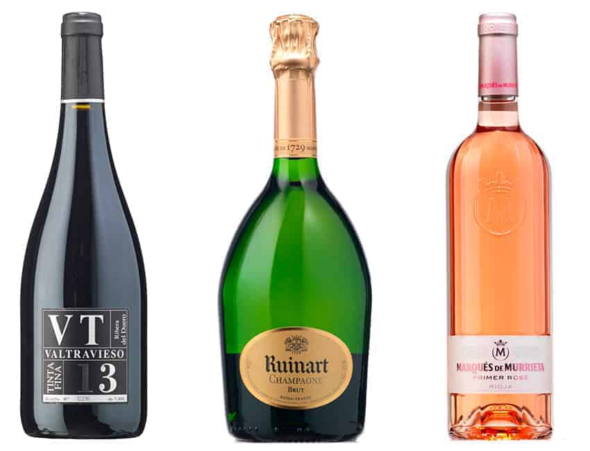 Mejores vinos para bodas de internet de esta semana
