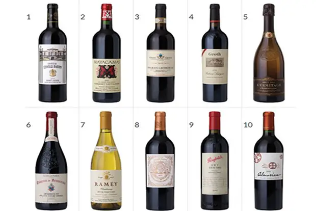 Ranking 50 de los mejores vinos del mundo mejores online del año