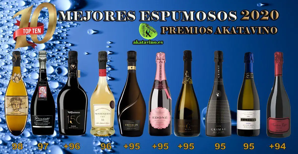 vinos espumosos marcas más distribuidos del mercado de este año