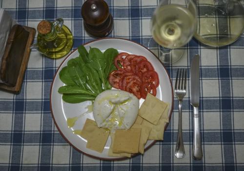 Burrata y Sauvignon Blanc