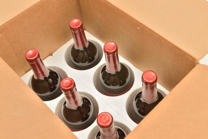 Caja de vino